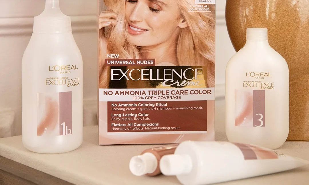 Tinte sin amoniaco profesional. Universal Excellence Nudes de L’Oréal Paris